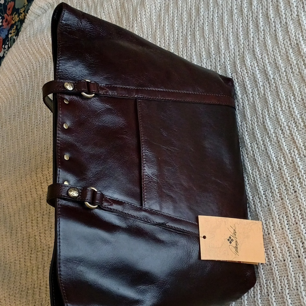 🆕 Patricia Nash Genuine Leather Benvenuto Tote - Picture 6 of 16
